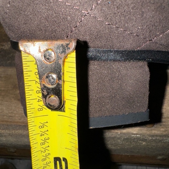 Aquatalia | Lilli Quilted Brown Suede Bootie | Sz 12 - Picture 7 of 8